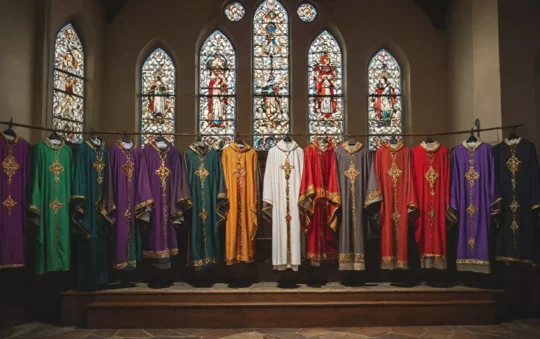 Znaczenie kolorów w szatach liturgicznych i ich symbolika