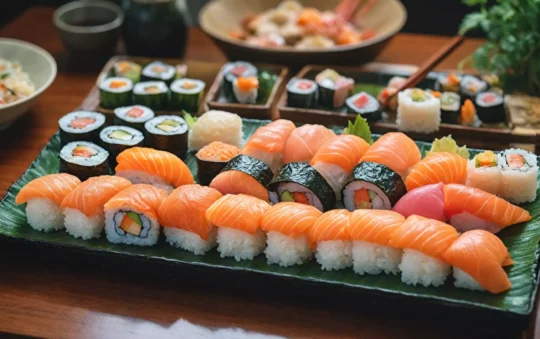 Różne rodzaje sushi: Nigiri, maki, sashimi i więcej