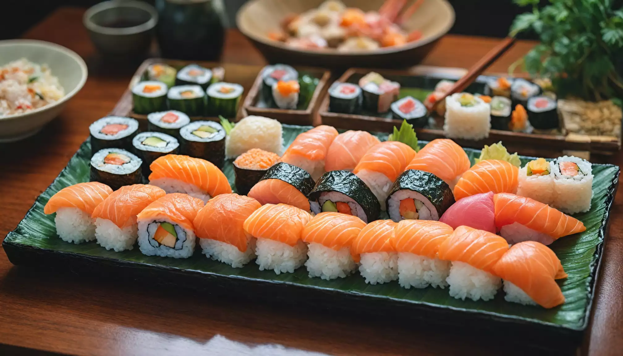 Różne rodzaje sushi: Nigiri, maki, sashimi i więcej